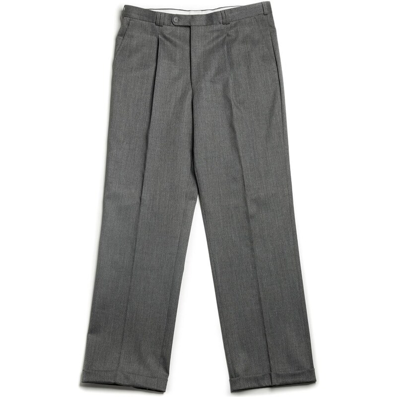 Arno Veltex Petr šedé pánske nohavice sa sámkom 21253456