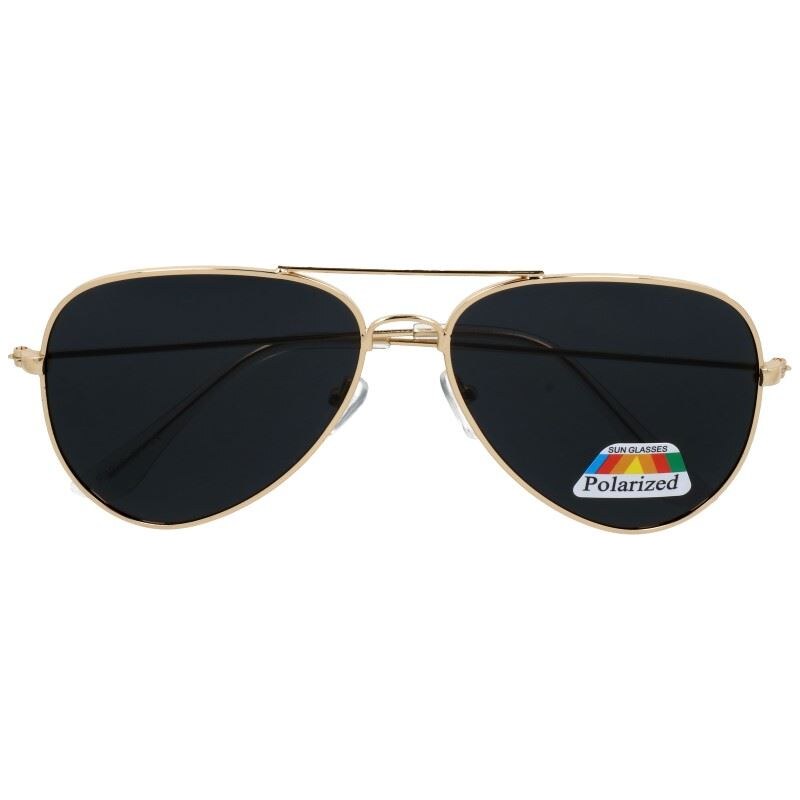 Polarzone Zlato-čierne polarizačné pilotky Polar Aviator 21239521