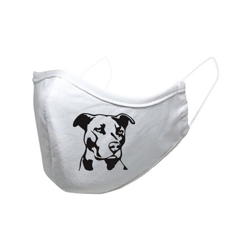 T-ričko Americký stafordšírsky teriér - hlava, ochranné rúško 3 21242273