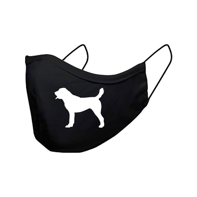 T-ričko Stredoázijský ovčiak, ochranné rúško 3-vrstvové s gumou 21243746