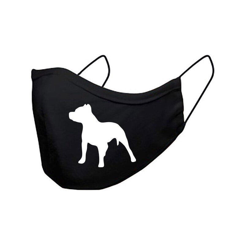 T-ričko Americký stafordšírsky teriér - pes, ochranné rúško 3-vrstvové 21243732