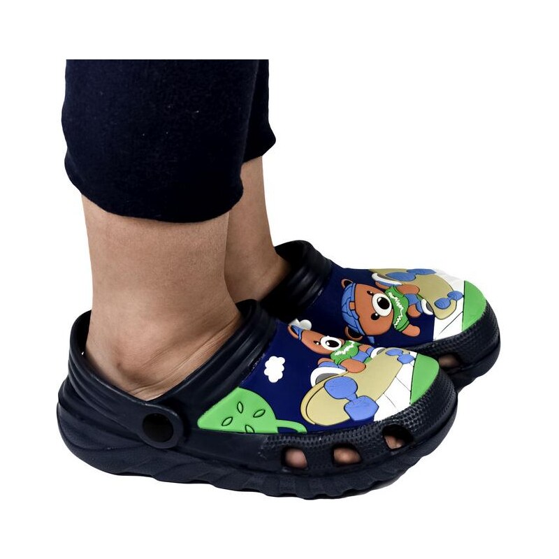 JOHN-C Detské tmavo-modré crocsy MACIO 2 21252070