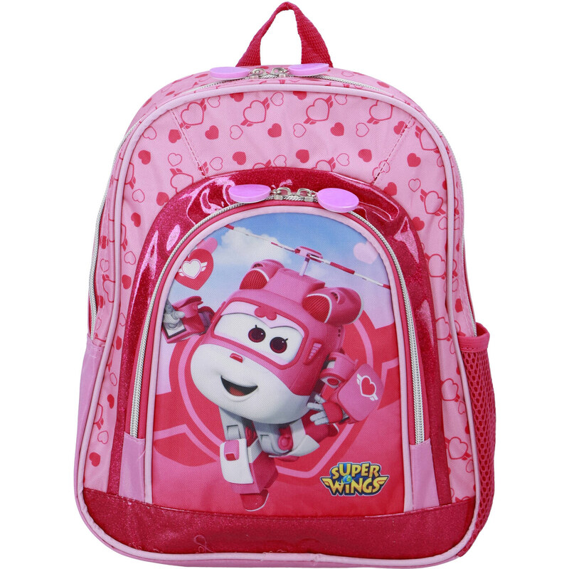 Setino Dievčenský školský plecniak Super Wings, ružový 66650279