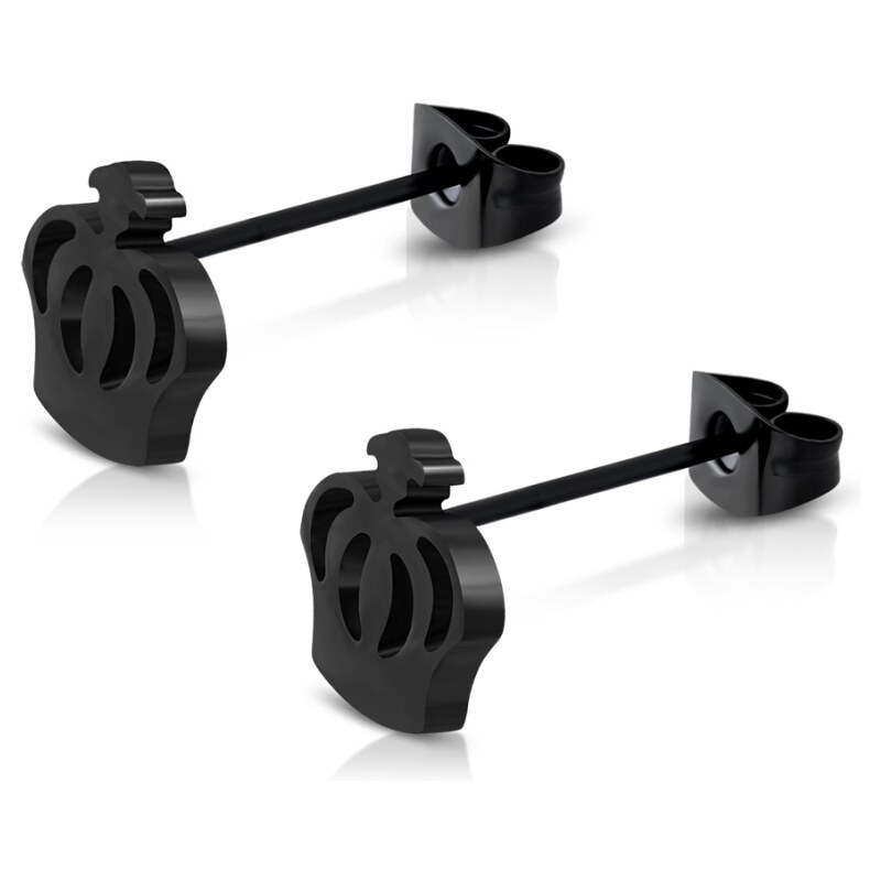 CITY STORM Napichovacie drobné náušnice v tvare korunky - Esta 66853604