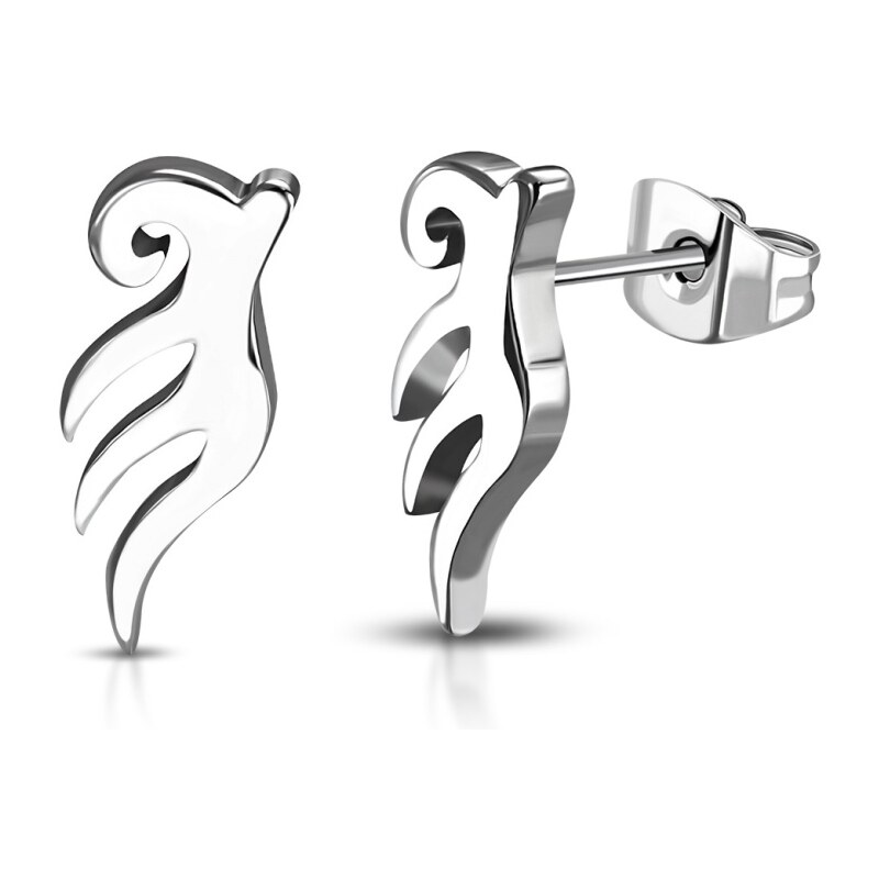 CITY STORM Dámske náušnice anjelské krídla z chirurgickej ocele 66853529
