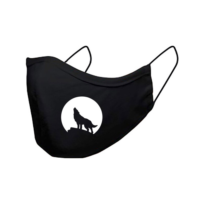 T-ričko Vlk, ochranné rúško 3-vrstvové s gumou 21255568