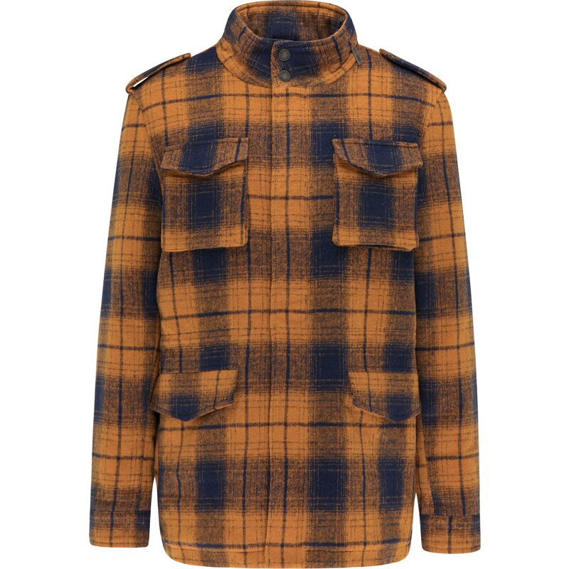 MO Prechodná bunda námornícka modrá / oranžová 65867287