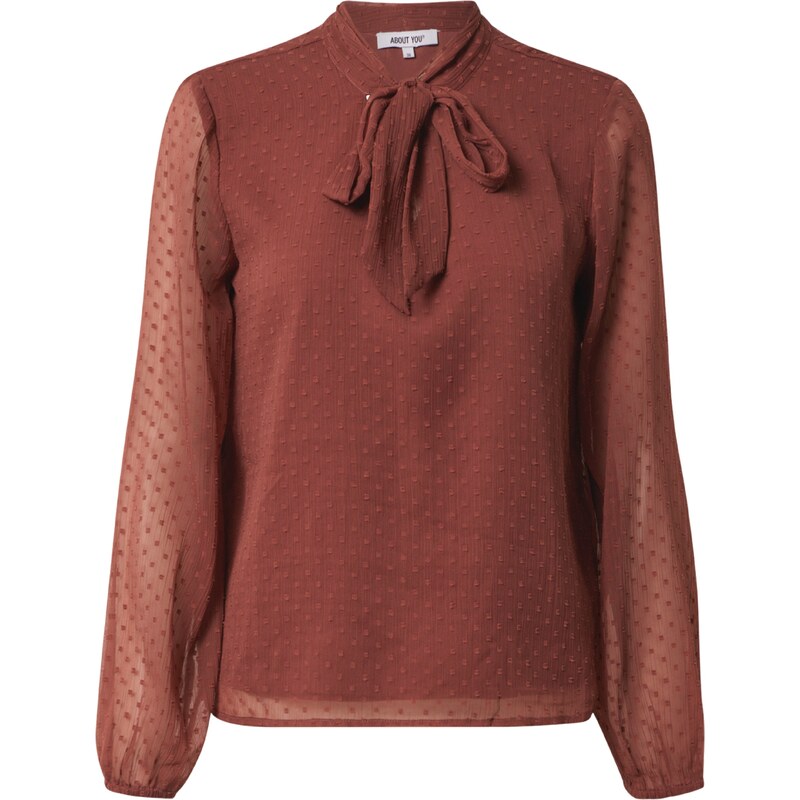 ABOUT YOU Blúzka Jenna hrdzavohnedá 49201657