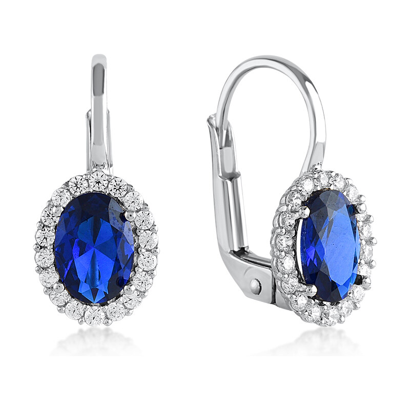 Lillian Vassago Zlaté náušnice s farebnými a čírymi zirkónmi LLV11 60565051