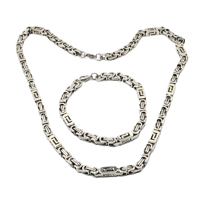 Sams Artisans Sada šperkov Double L chirurgická oceľ ISM005 26768716