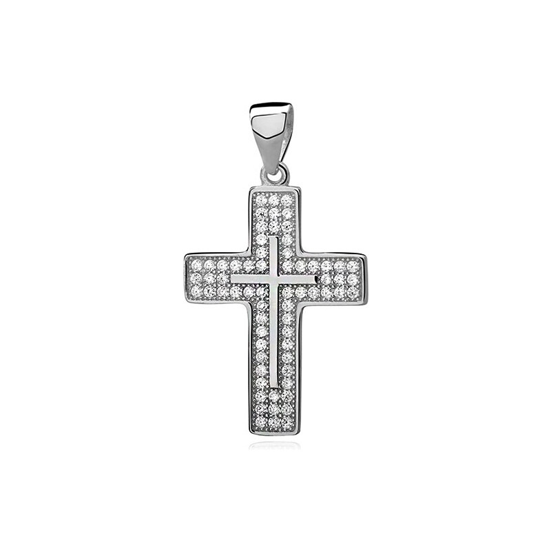 Olivie Strieborný prívesok KRÍŽIK 4834 21451972