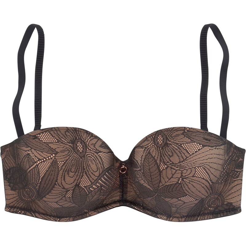 NUANCE Podprsenka telová / čierna 54224876