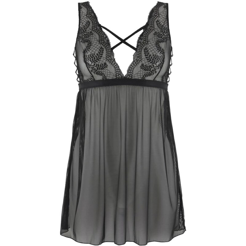LASCANA Negližé čierna 54224478