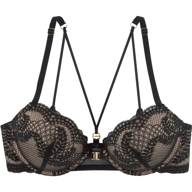 LASCANA Podprsenka púdrová / čierna 54224609