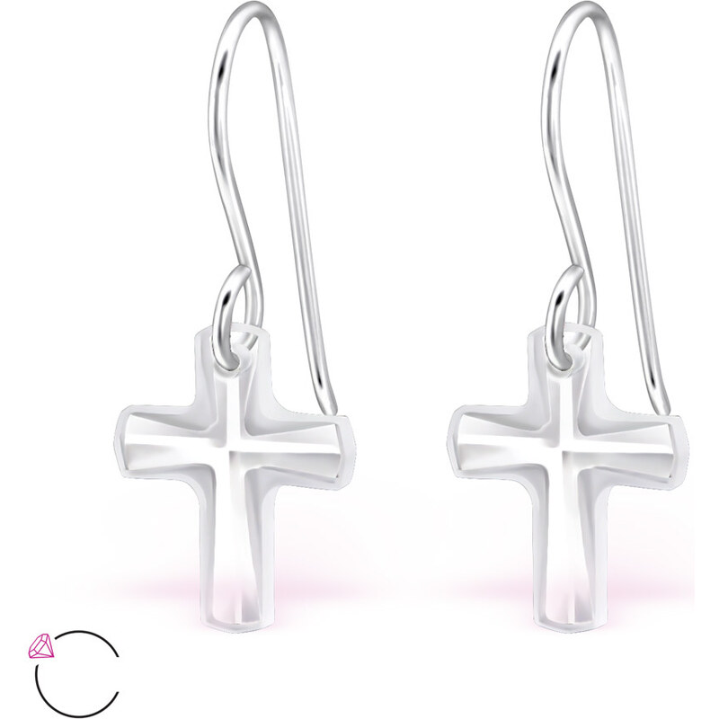 all4Silver Strieborné náušnice Swarovski M27948-A4S 21333357