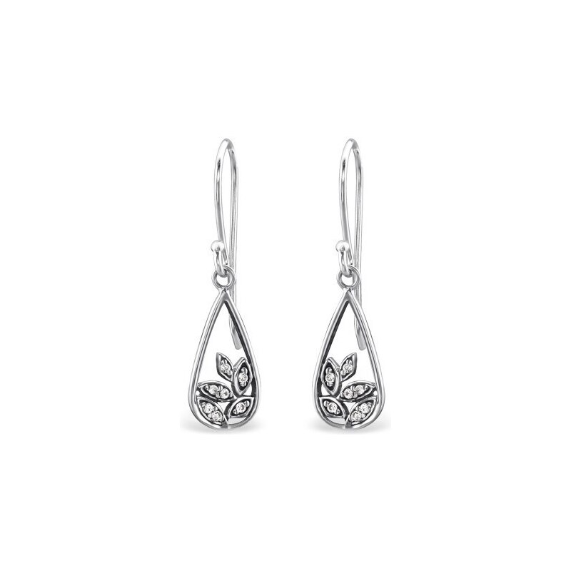 all4Silver Strieborné náušnice slza A4S30075 21333496