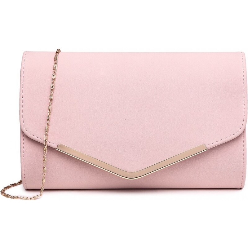 Ružová dámska listová kabelka Miss Lulu 21334381