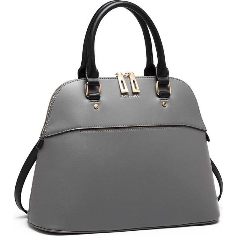 Miss LULU Sivá elegantná dámska kabelka LT6905 GY 21334491