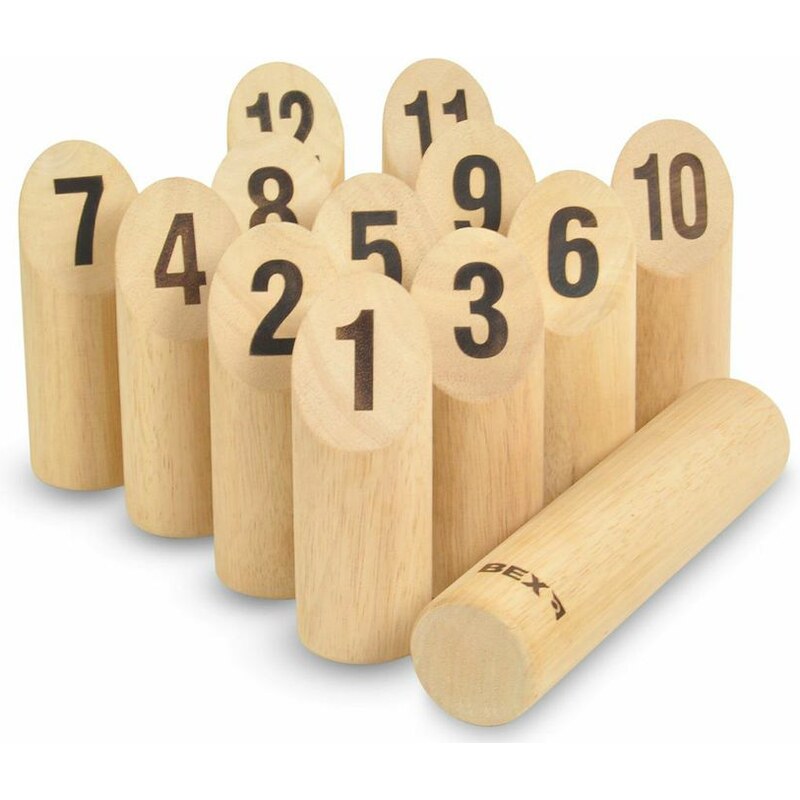 Bex Sport Kubb s číslami - (drevený)