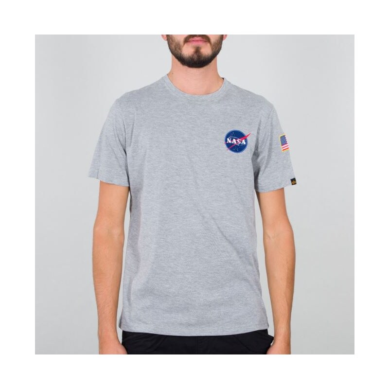 Alpha Industries Space Shuttle T grey heather 21356694