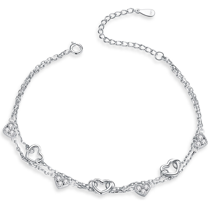 Dámsky strieborný náramok HOLLY 23166819