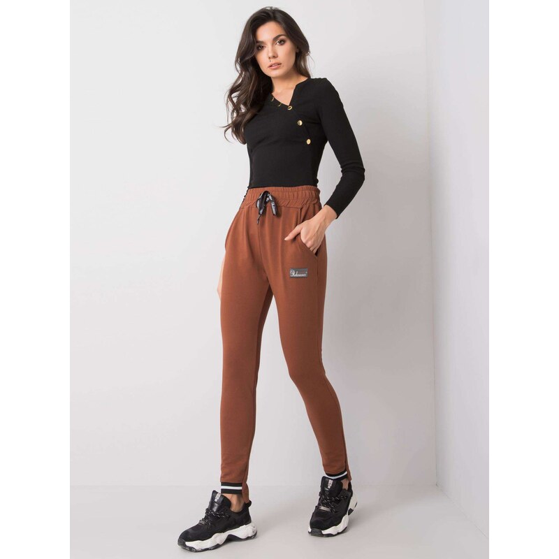 RELEVANCE Sweatpants-RV-DR-5773.18X-dark brown 64663994