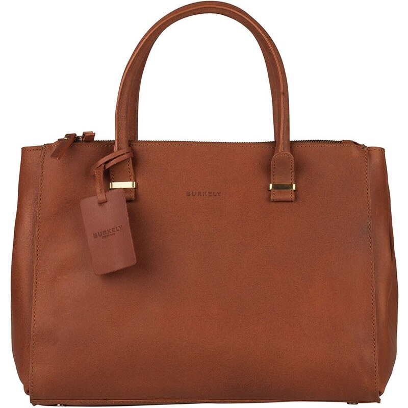 Dámska kožená kabelka Burkely Alice - koňak 21639520