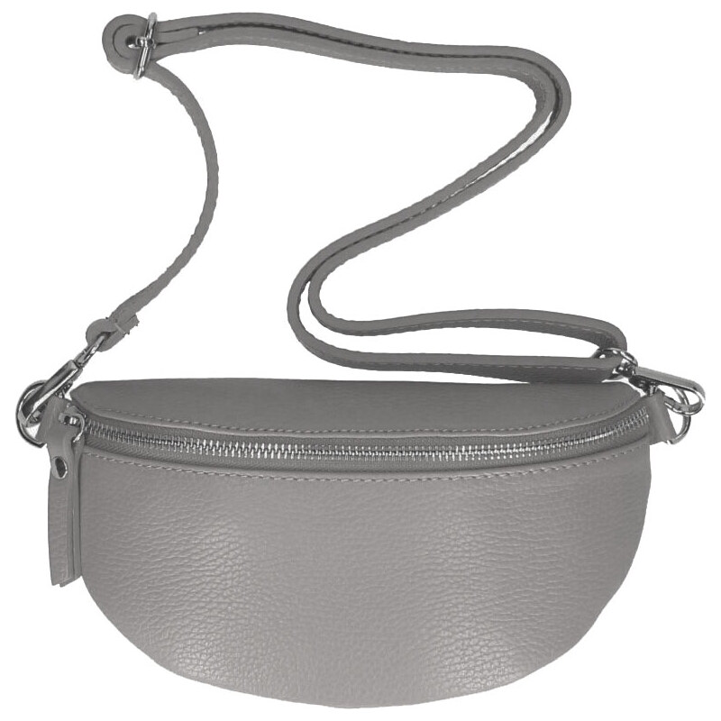 Vera Pelle Kožená dámska ľadvinka s upraviteľným popruhom Jean stredne 21425071