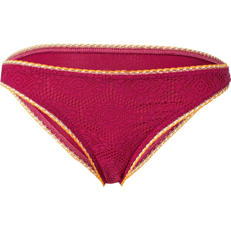 Banana Moon Bikinové nohavičky BREEDA žltá / fuksia / biela 63106828