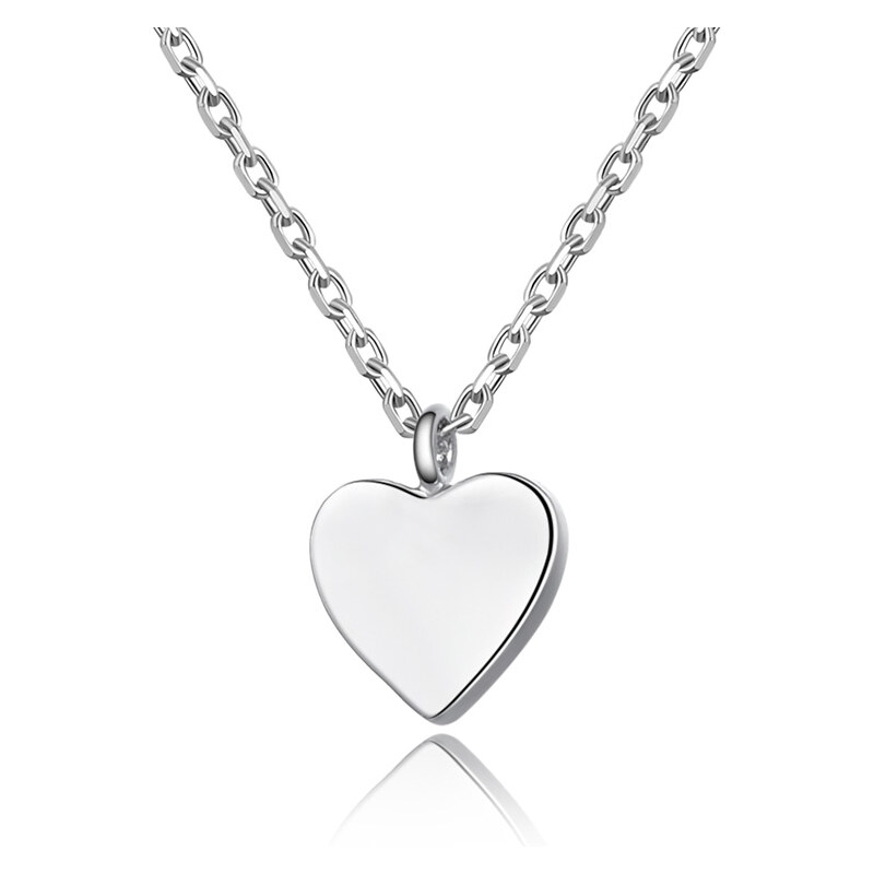 Olivie Strieborný náhrdelník SRDIEČKO 4863 21452001