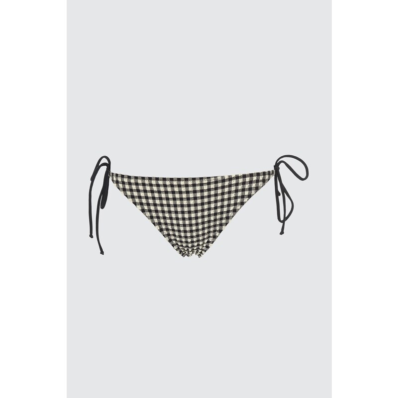 Trendyol Plaid Textured Bikini bottom 54994689