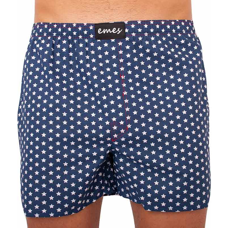 Pánske trenky Emes hviezdy na modrej (005) 20255543