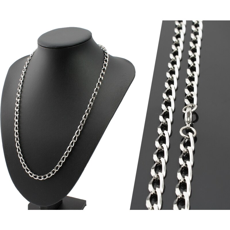 CITY STORM Retiazka z chirurgickej ocele strieborná - Miriam - 6 mm 66889434