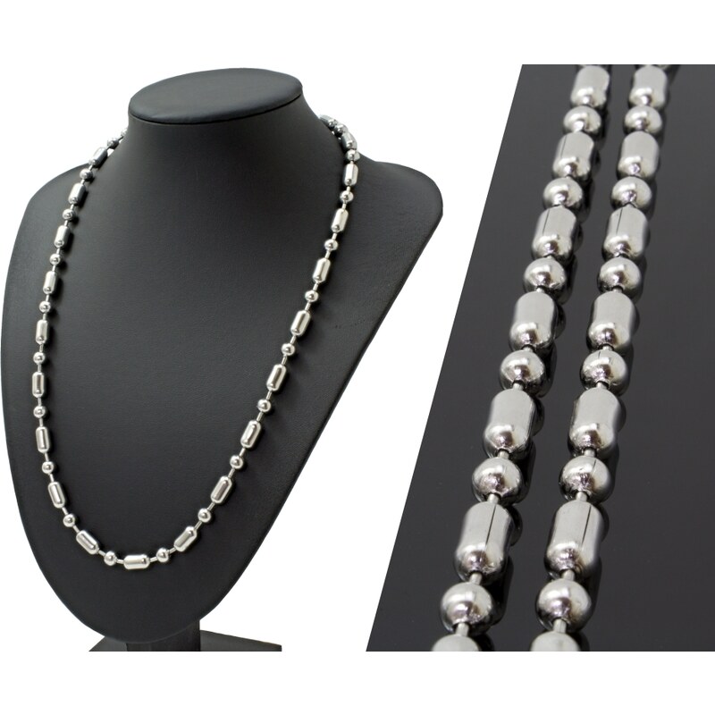 CITY STORM Masívna pánska oceľová retiazka v military štýle 66888875