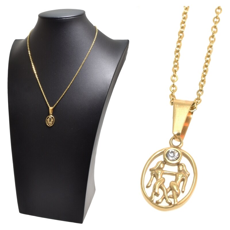 CITY STORM Dámska retiazka s príveskom znamenie zverokruhu - Blíženci 66888692