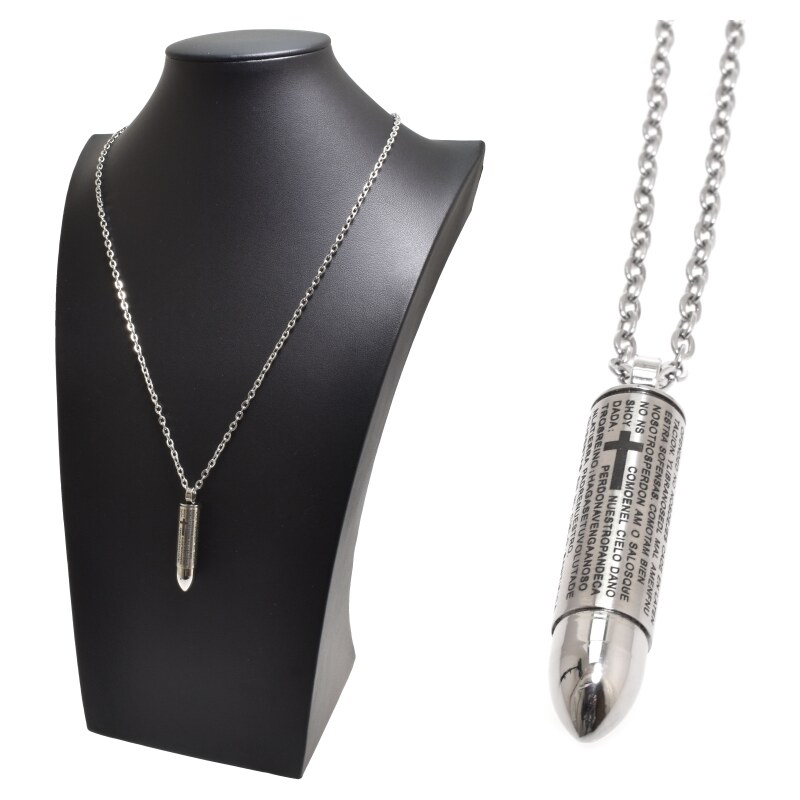 CITY STORM Retiazka s príveskom náboj z chirurgickej ocele 66889249