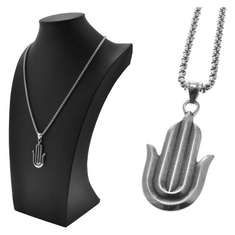 CITY STORM Dámska retiazka s príveskom Fatimina ruka z chirurgickej 66888658