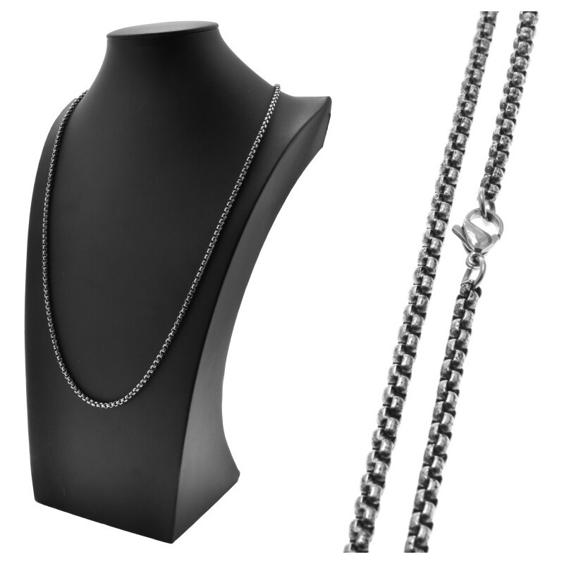 CITY STORM Retiazka z chirurgickej ocele vo vzore vintage Box 66889437