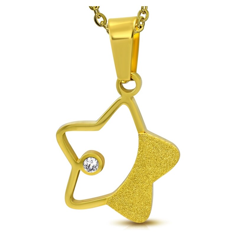 CITY STORM Dámska oceľová retiazka s príveskom hviezda Shiny Star 66888626