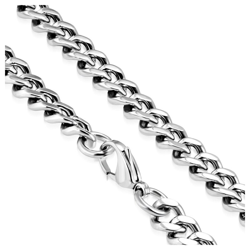 CITY STORM Oceľová pánska retiazka v striebornej farbe Zain II. 66888969