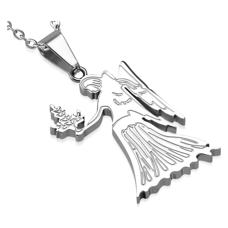 CITY STORM Retiazka s príveskom znamenie zverokruhu Panna z ocele 66889400