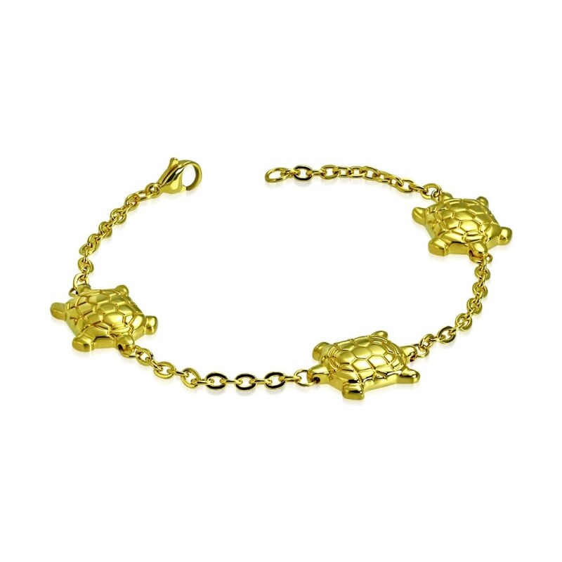 CITY STORM Dámsky náramok s korytnačkami z ocele Lucille 66888745