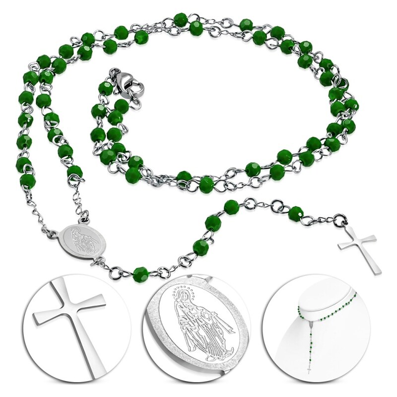 CITY STORM Ruženec z chirurgickej ocele v striebornej farbe so 66889445