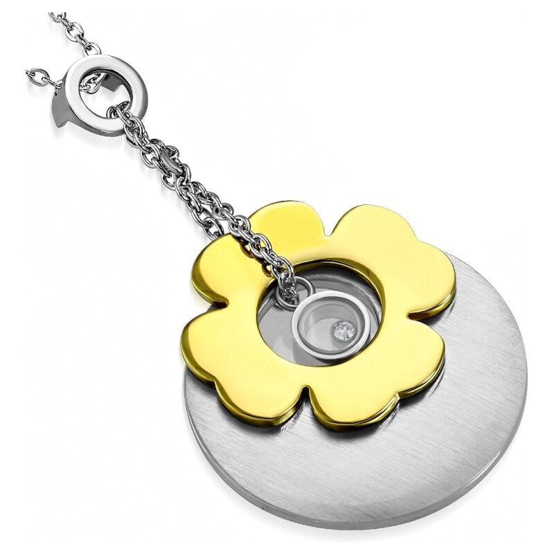 CITY STORM Dámska retiazka s trojitým príveskom z ocele Susan 66888693