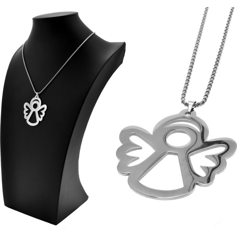 CITY STORM Dámska retiazka z ocele s príveskom anjel 66888707