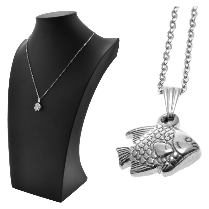 CITY STORM Dámska retiazka s príveskom ryba z chirurgickej ocele 66888670