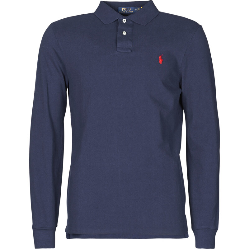 Polo Ralph Lauren Polokošele s dlhým rukávom POLO AJUSTE DROIT EN 24310555