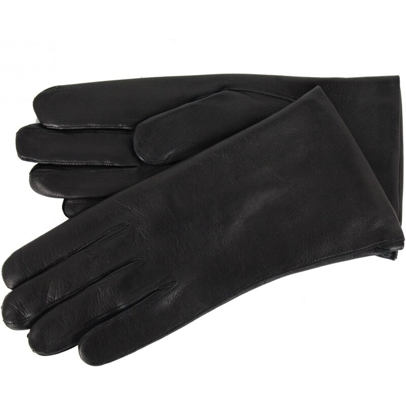 NAPA Mibo Dámske kožené rukavice čierne hladké 67327320