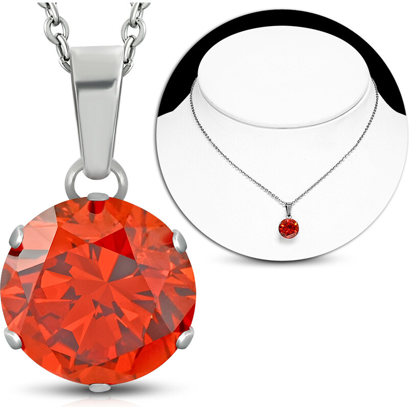 CITY STORM Retiazka s oranžovým príveskom 66889177