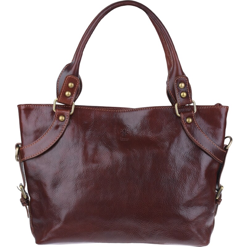 Hnedá kožená talianska kabelka Nicola Marrone Scura NovaKabelka.sk 21567438